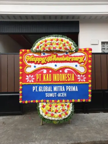 Papan Bunga Opening kebun bunga