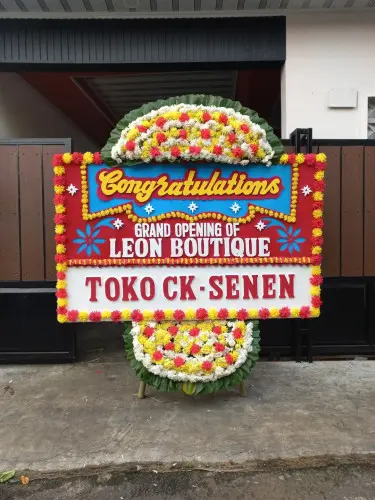 Papan Bunga Opening kebun bunga