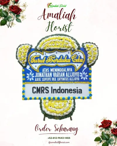 Papan Bunga Duka kebun bunga